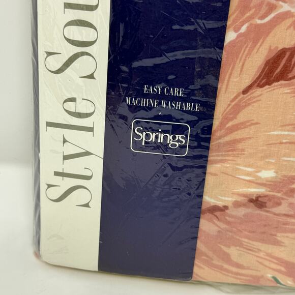 Vintage Mervyns Style Source Cal King Floral Fitted Sheets Bedroom Decor New - Picture 10 of 13